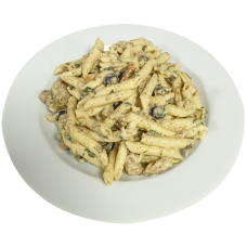 Penne kip pesto